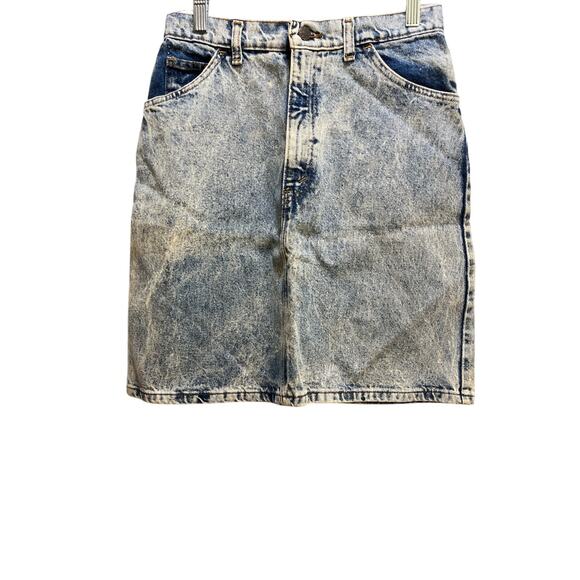 Vintage Formula 17 High Waist Denim Skirt Size 11 - Picture 1 of 6